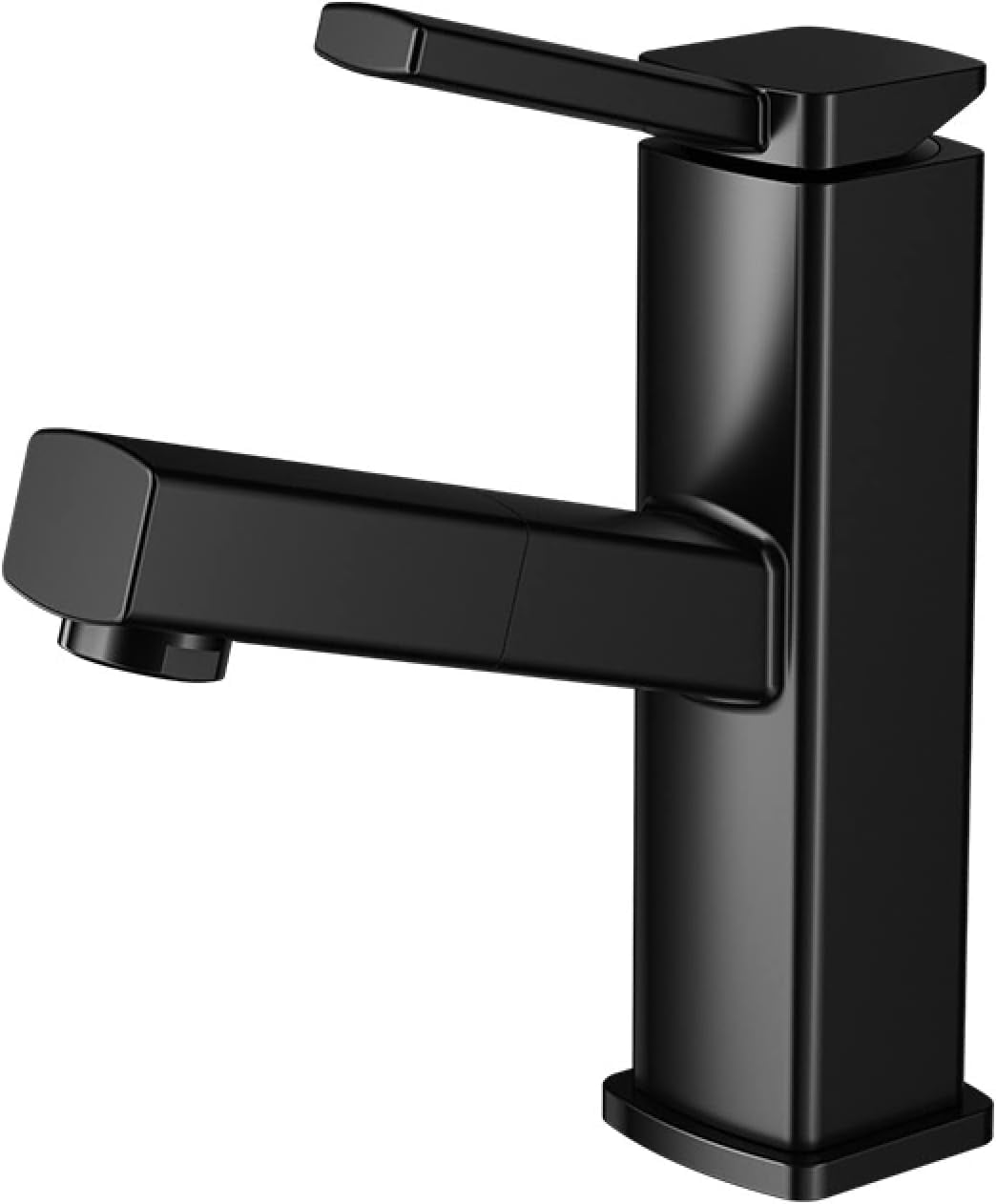 Bathroom Mixer Taps with Pull Out Spray Pull Down Sink Mixer Hot Cold ...