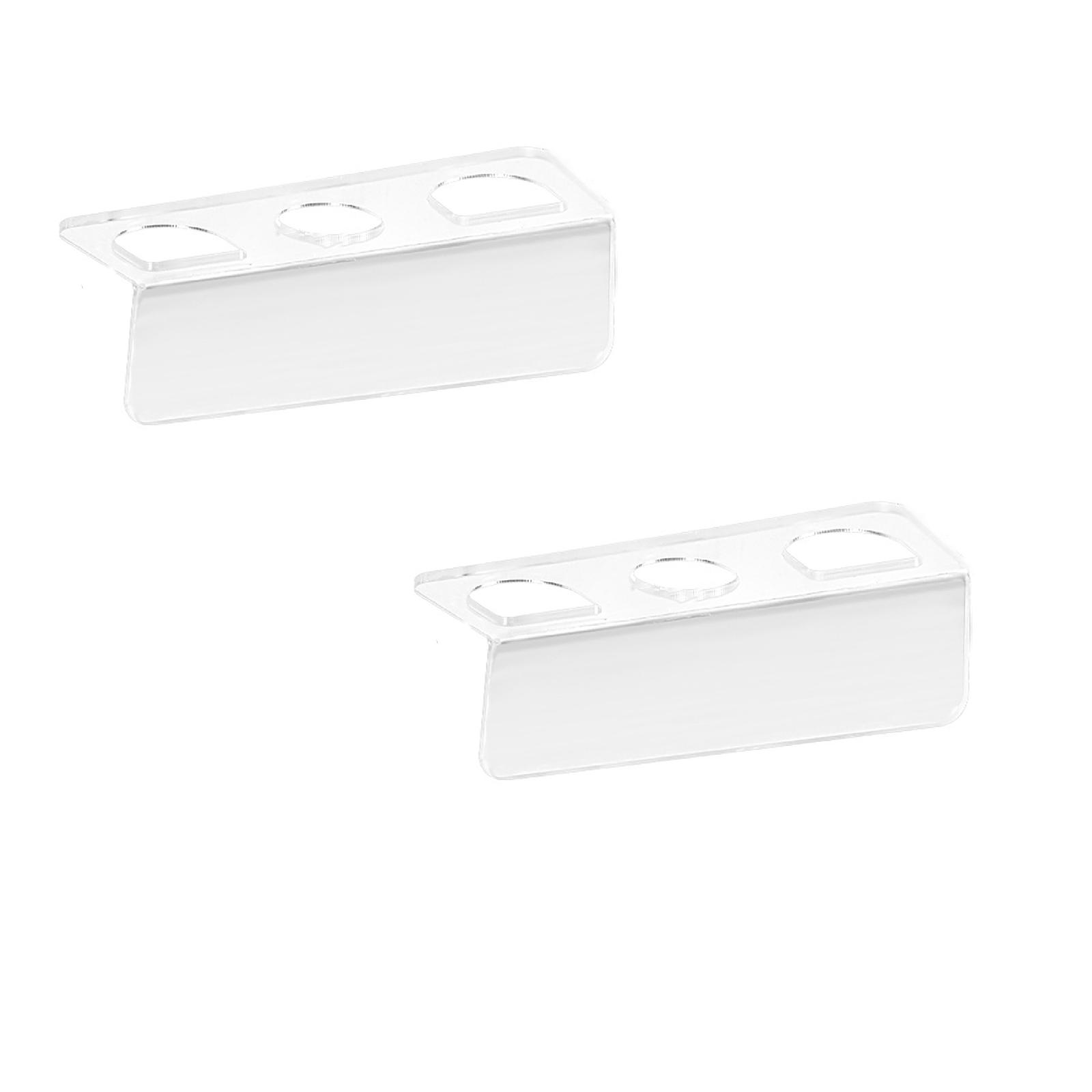 Bathroom Organization Acrylic Hole Comb Accessory Fruit Racks for