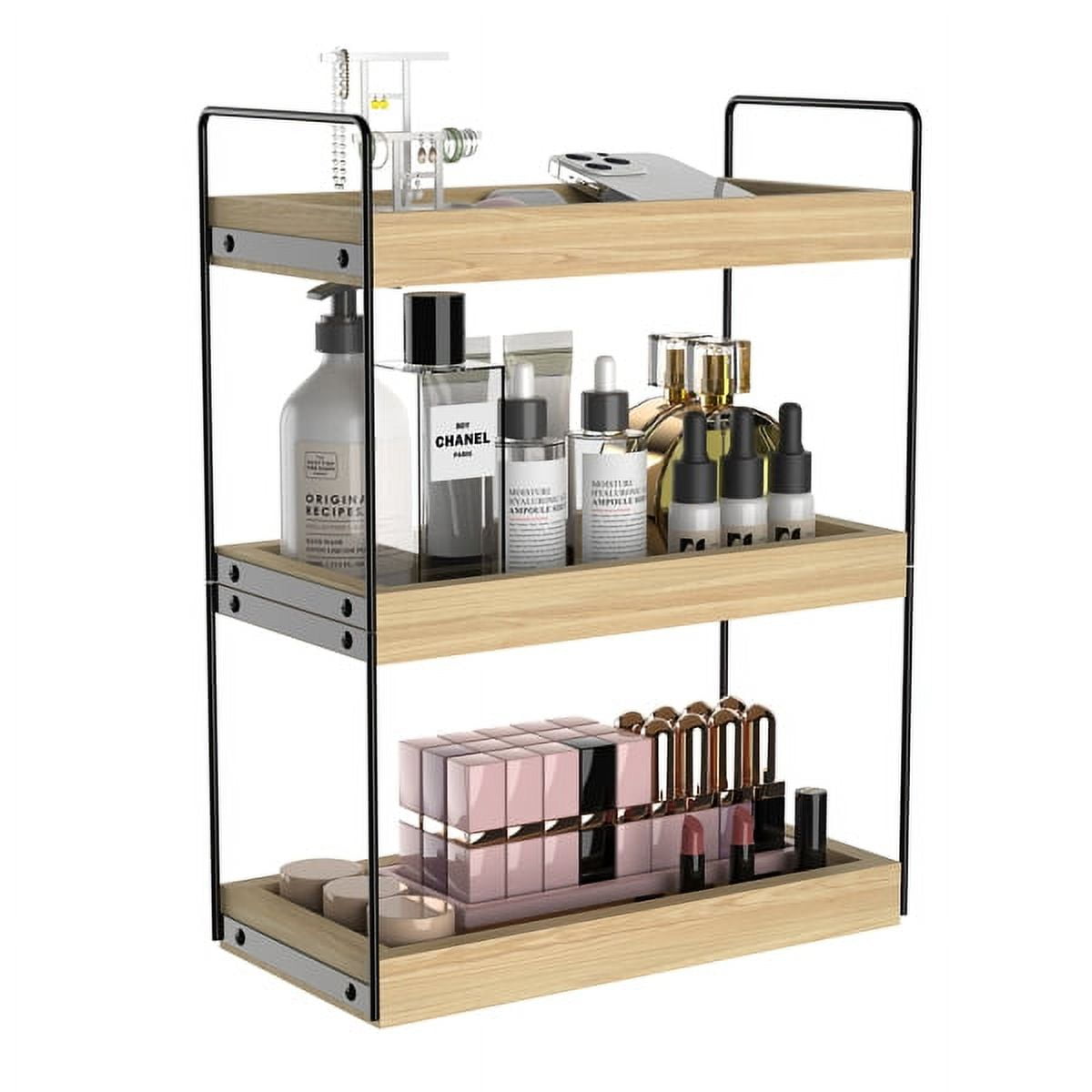 Bathroom Organizer 3 Tier Countertop Organizer Shelf for Makeup