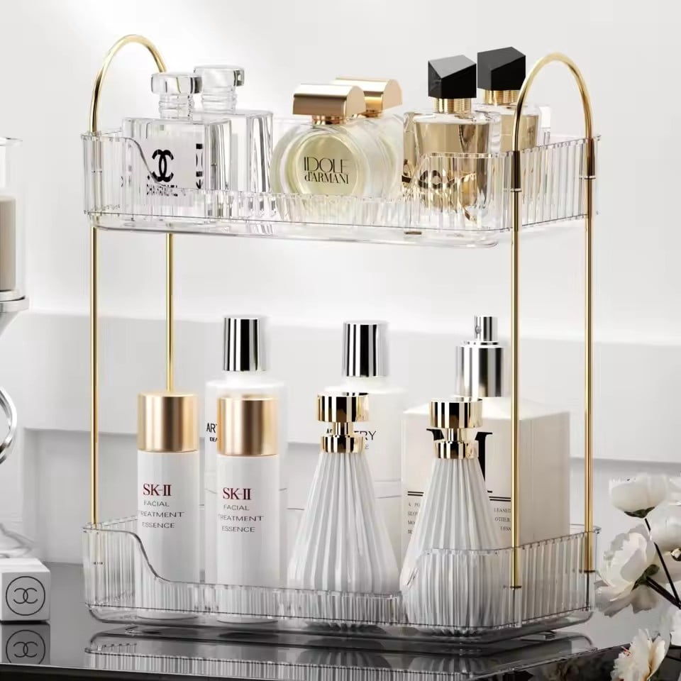 Bathroom Organizer Countertop Makeup Organizer Counter Storage ...