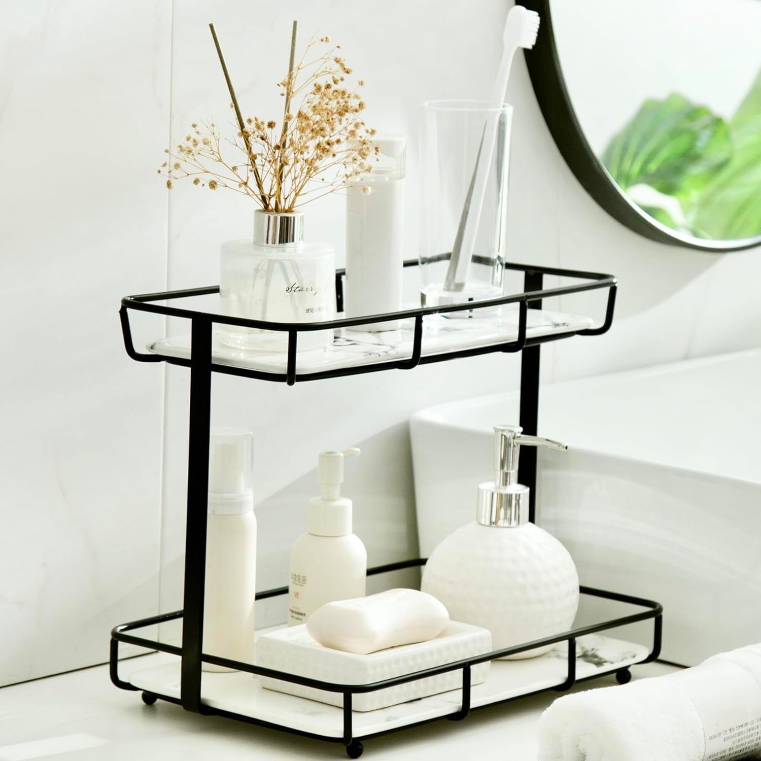 Bathroom Organizer Countertop Perfume Organizer Makeup Organizer ...