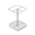 thumbnail image 1 of Bathroom Organizer Countertop Stainless Steel Toothbrush Stand With 3 Slots for Vanity Storage and Home Office, 1 of 9