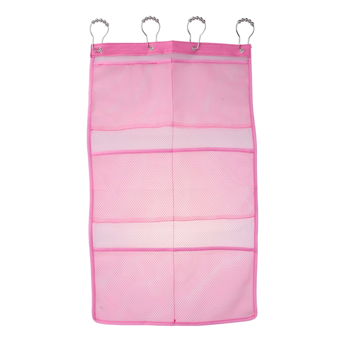 Bathroom Organizer Hanging Mesh Shower Caddy Organizer with 6 Pockets