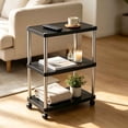 thumbnail image 1 of Bathroom Organizer Storage Rack, Multi Layer Floor Shelf For Kitchen Office And Bathroom, Sturdy Freestanding Storage Shelving, 1 of 4