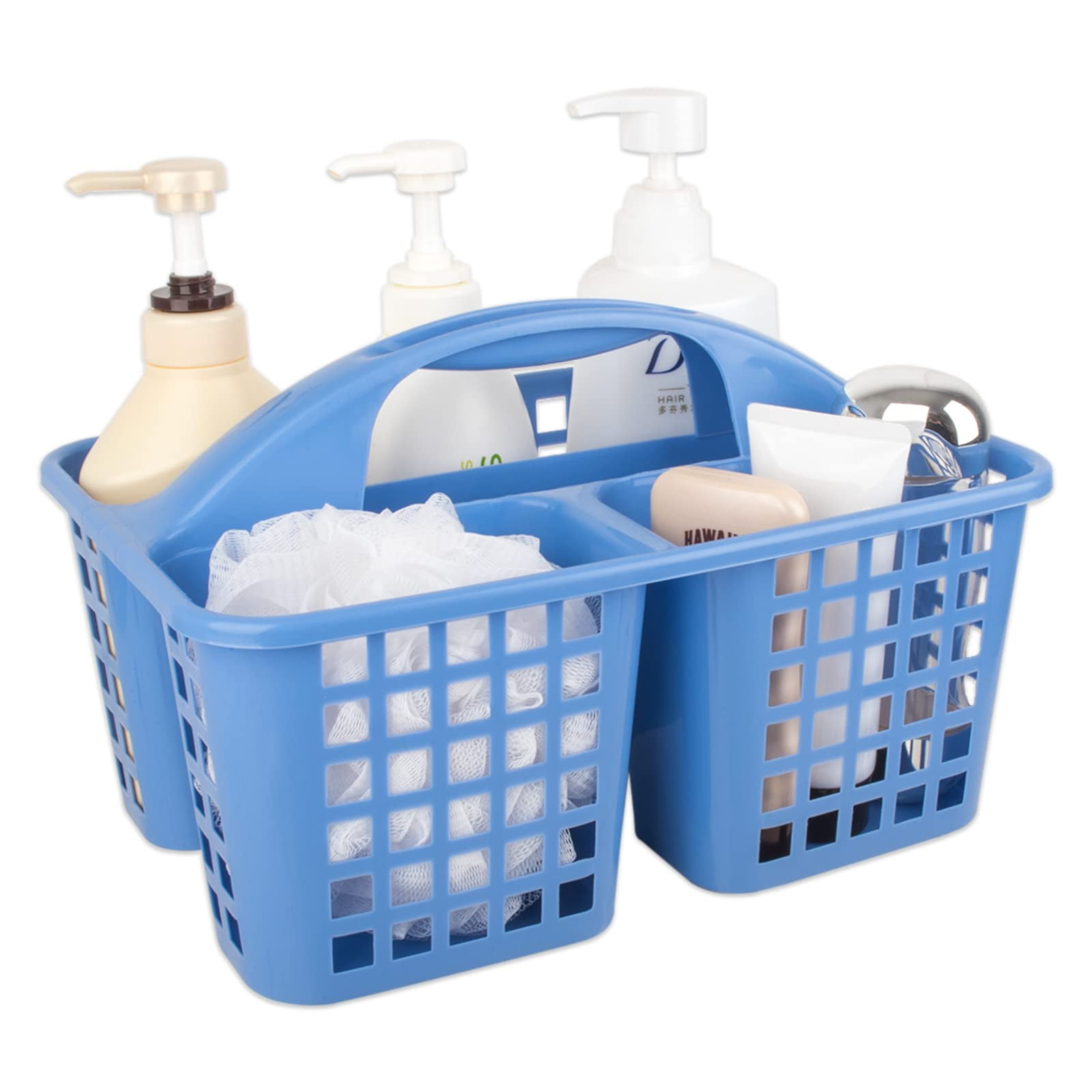 Bathroom Organizers and Storage, Plastic Shower Caddy Basket with ...