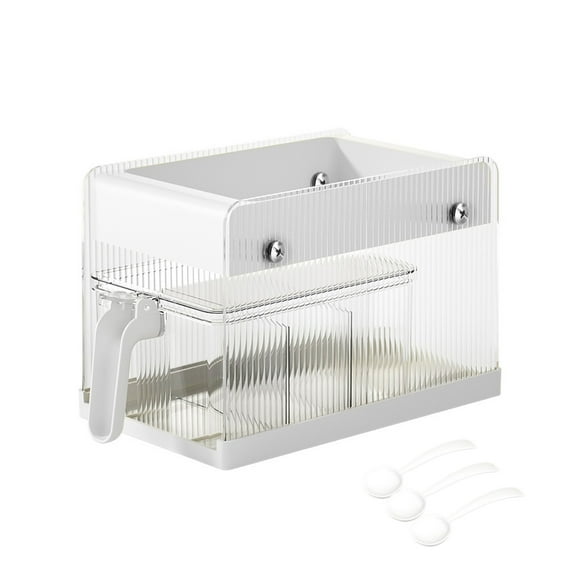 Bathroom Organizers and Storage Under Sink 2 Tier Clear Organizer with Handle, Multi-Use Slide-Out Under Sink Organizer & Storage Containers, Under Kitchen Sink Organizers and Storage