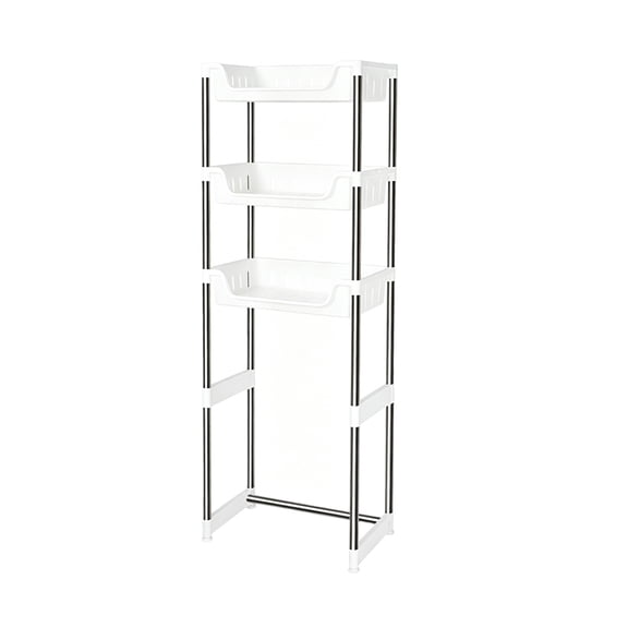 Bathroom Organizers and Storage Storage Rack Above Toilet Multi Layer Bathroom Storage Rack Bathroom Storage And Storage Can Accommodate Toiletries And Daily Necessities Easy to Assemble