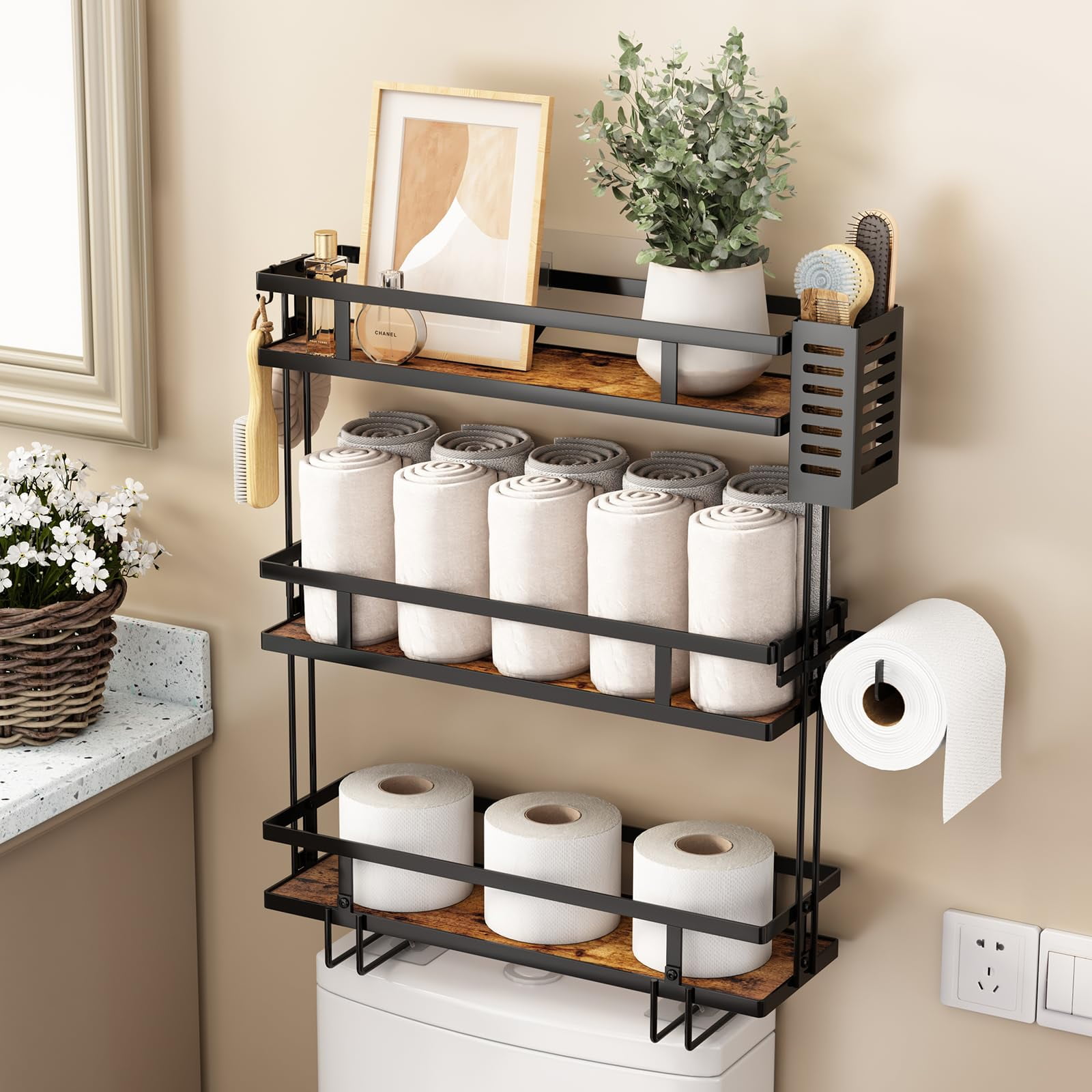 Bathroom Over The Toilet Organizer,Bathroom Organizer Over Toilet,Over