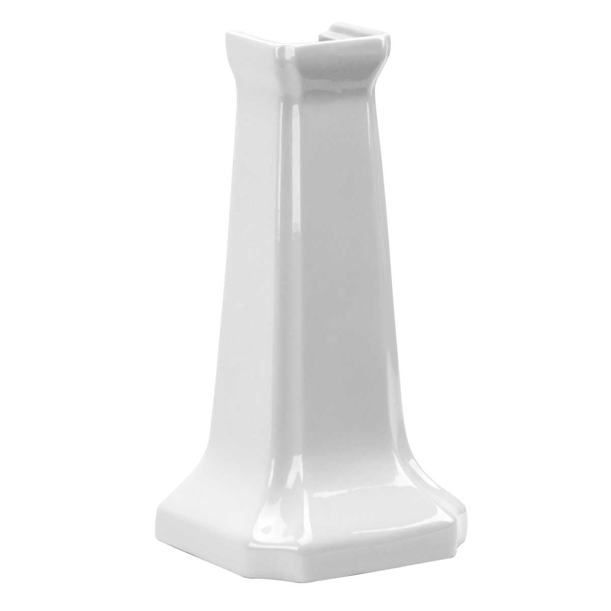 Bathroom Pedestal White Porcelain Pedestal Only Renovator's Supply