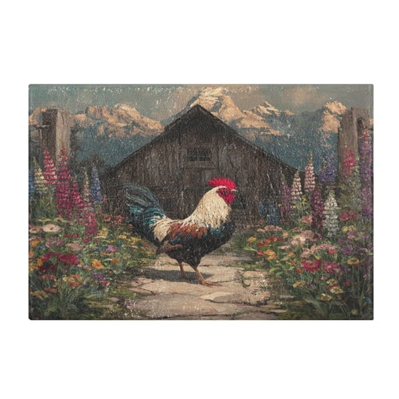 Bathroom Plush Absorbent Mat Single Square Pad 16x24Inches Bath Mat ...