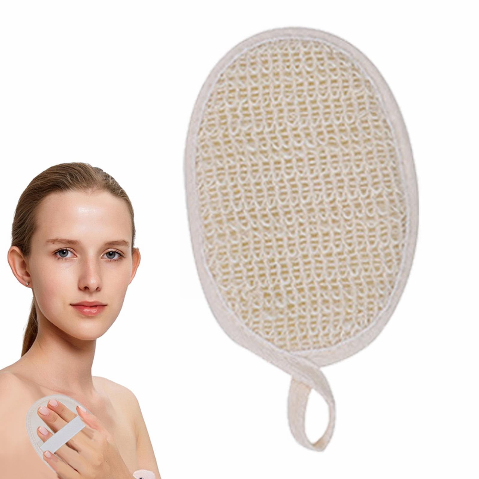 Bathroom Products 1/6Pcs Natural Loofah Exfoliating Body Scrubber Made ...