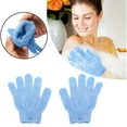 thumbnail image 1 of Bathroom Products Bath Gloves Blue-1 Pair Of Bath Gloves Cloth Shower Nozzle, 1 of 6