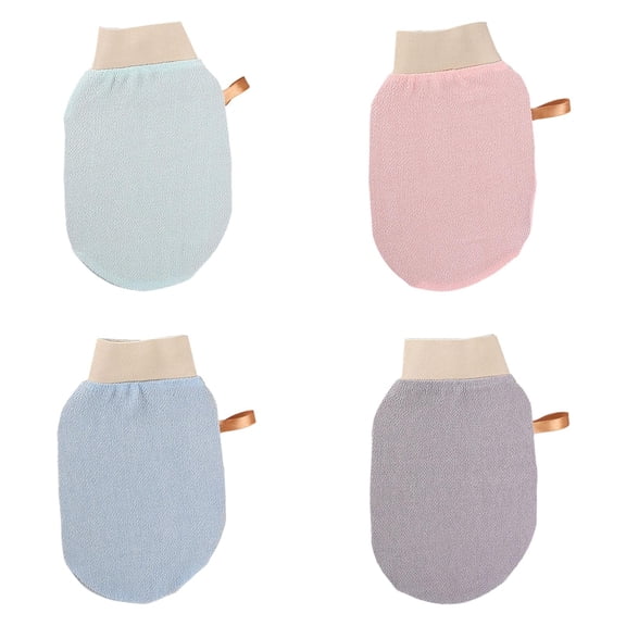Bathroom Products,Exfoliating Glove Deep Glow Exfoliating Glove Body Scrub For Smooth Skin Spa Quality Exfoliation For All Skin Types Glow Exfoliating Glove Bathroom Accessories Set