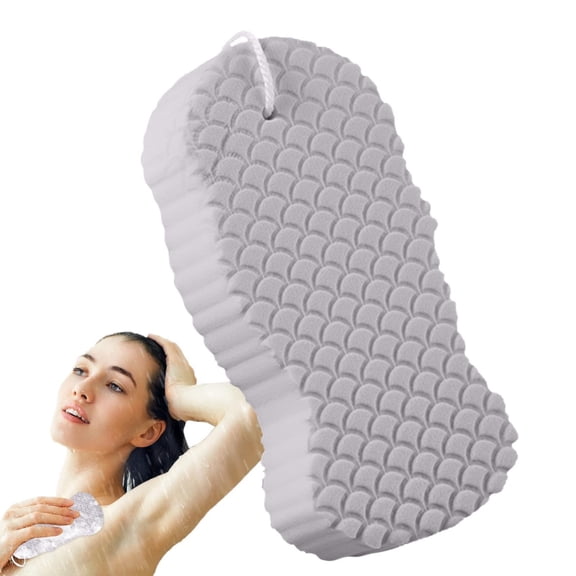 Bathroom Products Exfoliating Sponge for Spa and Bath - Gentle Dead Skin Remover Reusable Body Soft Bath Sponge for Skin Care Exfoliator and Scrubber