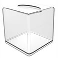 thumbnail image 1 of Bathroom Products, Paper Towel Box - Loetky Acrylic Cotton Square Pads Holder Acrylic Tissue Box Holder Square Clear Acrylic Tissue Box Cover for Facial Tissue Napkins 14X14X14Cm, Tissue Box X1, 1 of 9