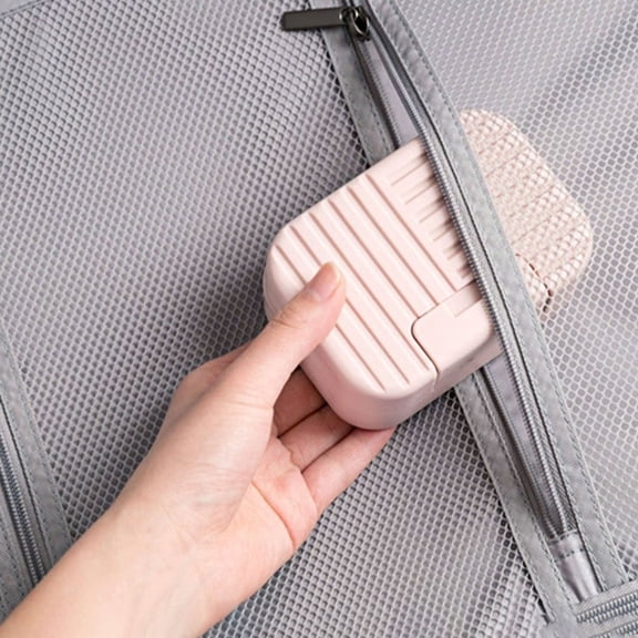 Bathroom Products,Sealed And Covered Soap Box Travel Lock Soap Box Toilet Soap Holder Bathroom And Creative Soap Rack