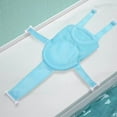 thumbnail image 1 of Bathroom Products Shower Nozzle Bathing Net Bag Blue, 1 of 4
