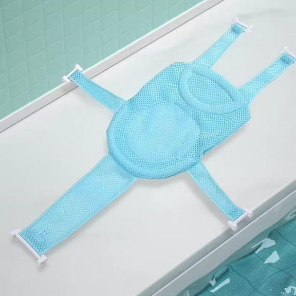 Bathroom Products Shower Nozzle Bathing Net Bag Blue