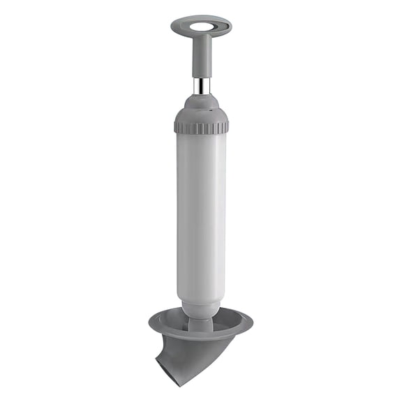 Bathroom Products - for Toilet Plunger 2025 Upgraded Drain Unclogging Tool Heavy Duty Plunger for Bathroom Floor Shower Kitchen with Air Power for Toilet, 38 cm, Grey