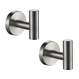 Essick Hook Rack Satin Nickel Threshold Satin Nickel 19 Hook Rail 4 hook New Walmart