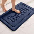 thumbnail image 1 of Bathroom Rug Absorbent Non-Slip, Machine Washable Soft Comfortable Quick-Drying Shaggy Bath Mat, Thick Microfiber Floor Mat with Secure Backing for Tub Side Sink Vanity, 1 of 7