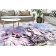 thumbnail image 1 of Bathroom Rug, Area Rugs, Dining Room Rugs, Thick Rug, Girl Room Rug, Modern Rug, Pink Rug, Purple Rug, Soft Rug, Girl Rugs, Custom Rug, 3.3'x9.2' - 100x280 cm, 1 of 8