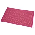 thumbnail image 1 of Bathroom Rug Bamboo Checkerboard Mat Pink 32"L x 20"W, 1 of 6