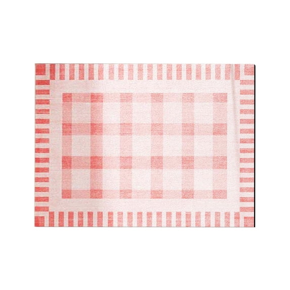 Bathroom Rug Bath Mat Soft Cozy Thick, Home Decor for Bathroom, Kitchen, Bedroom, Absorbent Polyester Mat 23.62x15.75 Inches