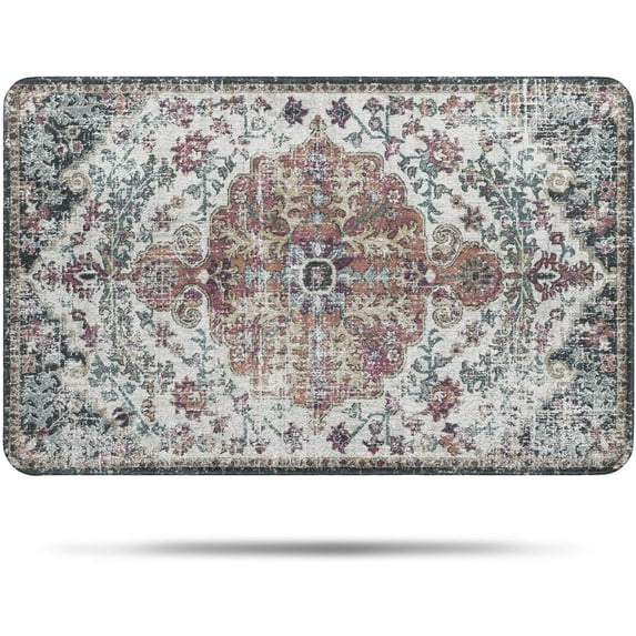 Bathroom Rug (Grey, 17" x 27")