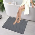 thumbnail image 1 of Bathroom Rug Mat under $5! CQCYD Absorbent Non-Slip Floor Carpet for Shower Tub Kitchen Living Room Bedroom Machine Washable Soft Microfiber Low Pile Decorative, 1 of 8