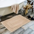thumbnail image 1 of Bathroom Rug Mat, Bath Mats for Bathroom Non-Slip, 24" x 36", Super Soft and Water Absorbent, Microfiber Bath Rugs, Machine Wash Dry, Large Rugs for Bath Floor, Khaki, 1 of 8