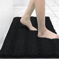 thumbnail image 1 of Bathroom Rug Mat Black - 30" x 20", 1 of 5