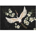 thumbnail image 1 of Bathroom Rug Mat Japanese White Crane Bath Mat Super Soft Absorbent Plush Shaggy Bath Rugs Non Slip Quick Dry Bath Carpet for Bathroom Floor Tub Shower, 24x16 Inches Home Decor Gifts, 1 of 5