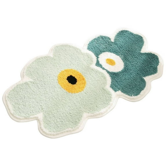 Bathroom Rug Mat, Soft and Water Absorbent Microfiber Bath Rugs, Non-Slip Shaggy Bath Carpet, Bath Mats for Bedroom Floor, Tub, Shower
