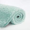 thumbnail image 1 of Bathroom Rug Non Slip Bath Mat for Bathroom (16 x 24, Aqua) Water Absorbent Soft Microfiber Shaggy Bathroom Mat Machine Washable Bath Rug for Bathroom Thick Plush Rugs for Shower, 1 of 6
