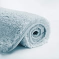 thumbnail image 1 of Bathroom Rug Non Slip Bath Mat for Bathroom (16 x 24, Light Blue) Water Absorbent Soft Microfiber Shaggy Bathroom Mat Machine Washable Bath Rug for Bathroom Thick Plush Rugs for Shower, 1 of 6