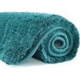 thumbnail image 1 of Bathroom Rug Non Slip Bath Mat for Bathroom Water Absorbent Soft Microfiber Shaggy Bathroom Mat Machine Washable Bath Rug for Bathroom Thick Plush Rugs for Shower (16 x 24 Teal), 1 of 6