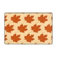 thumbnail image 1 of Bathroom Rug Non-Slip Mat, Super Soft Absorbent Bath Mat - Maple Leaf Leaves Flannel Non-Slip Floor Mat, 36"x24", 1 of 8