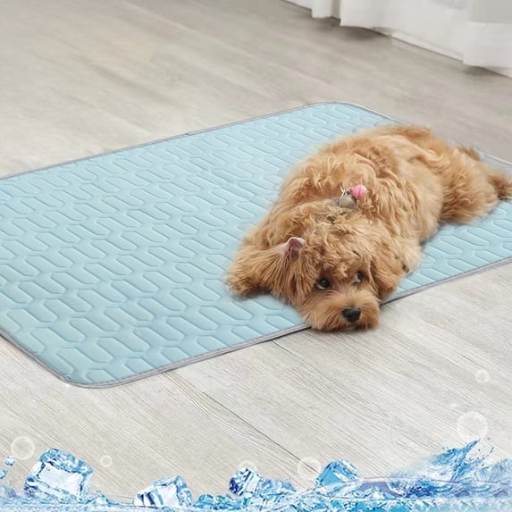 Cool Mat Dog Bed, Self Cooling Pad, Modern Design, Stays Comfortable, Pet Mat, Outdoor Pet Bed, Large Dog Mat, Fabric Construction, Durable Material, Indoor Outdoor Use