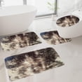thumbnail image 1 of Bathroom Rug Set 4 Piece - Non Slip Bath Mats for Floor, Soft Absorbent Toilet Mat Set, Machine Washable Shower Rugs for Bathroom, Living Room or Laundry Room, 4 Pack, 1 of 7
