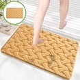 thumbnail image 1 of Bathroom Rug, Shower Mat with Memory Foam and Non Slip Backing, Super Soft Absorbent Microfiber Bath Mat, Quick Dry Skid Proof Floor Mat for Bathroom Kitchen, Machine Washable Comfort, 1 of 6