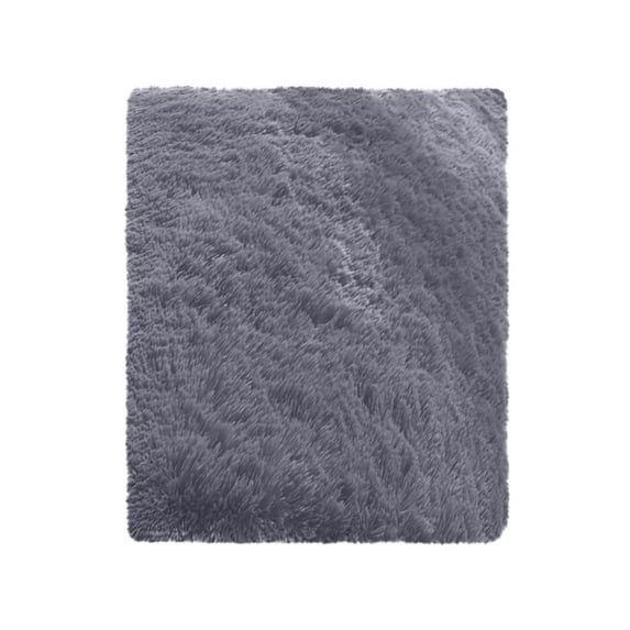 Bathroom Rug, Soft Non-Slip Area Carpet, Premium High Fluff 50x80cm Floor Mat for Dining Room Bedroom Living Room, Gray