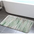thumbnail image 1 of Bathroom Rug, Teal Grey Modern Abstract Kitchen Rugs and Mats Sage Green Abstract Art Kitchen Rugs Kitchen Decor Non-Slip Kitchen Mat Set for Kitchen Floor Laundry Room, 19X31in, 1 of 5