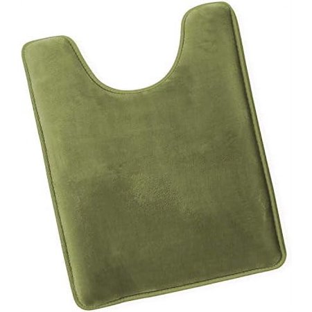 Bathroom  Rug, Ultra Soft Non Slip And Cozy, Velvet Memory Foam Toilet U-Shaped Bath Mat