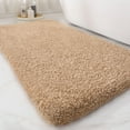 thumbnail image 1 of Bathroom Rugs,24"x43",Non Slip Shower Bath Room,Extra Soft and Absorbent,Bath Mats for Bathroom Floor,Machine Wash Dry Carpet Mat for Tub,24"x43"Beige, 1 of 6