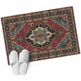thumbnail image 1 of Bathroom Rugs 2x3 Ft, Aztec Southwest Non Slip Area Rugs for Kitchen Bedroom Entryway, Red Brown Boho Chic Abstract Geometric Washable Carpet Runner Rug Floor Mats for Bedroom Home Decor, 1 of 9