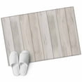 thumbnail image 1 of Bathroom Rugs 2x3 Ft, Beige Non Slip Area Rugs for Kitchen Bedroom Entryway, Farmhouse Simple Abstract Striped Wooden Grain Washable Carpet Runner Rug Floor Mats for Bedroom Home Decor, 1 of 9