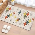 thumbnail image 1 of Bathroom Rugs 2x3 Ft, Multi-Color Diamond Non Slip Area Rugs for Kitchen Bedroom Entryway, Modern Geometric Middle Century Beige Washable Carpet Runner Rug Floor Mats for Bedroom Home Decor, 1 of 8