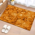 thumbnail image 1 of Bathroom Rugs 2x3 Ft, Orange Geometric Non Slip Area Rugs for Kitchen Bedroom Entryway, Modern Luxury Aesthetic Abstract Motifs Washable Carpet Runner Rug Floor Mats for Bedroom Home Decor, 1 of 8