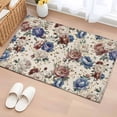 thumbnail image 1 of Bathroom Rugs 2x3 Ft, Spring Flowers Non Slip Area Rugs for Kitchen Bedroom Entryway, Farmhouse Botanical Seasonal Floral Herbs Washable Carpet Runner Rug Floor Mats for Bedroom Home Decor, 1 of 8